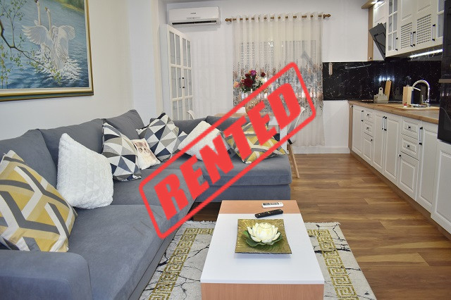One apartment for rent in Margarita Tutulani street, in Tirana.
The apartment is positioned on the 